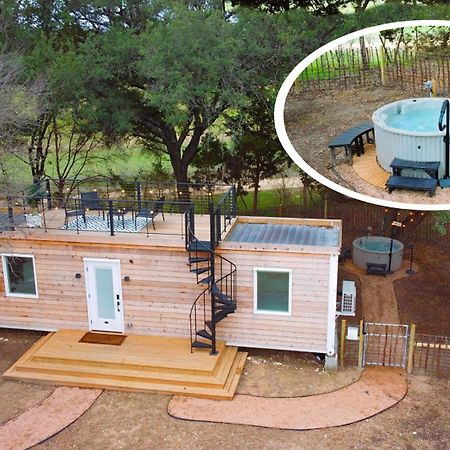 The Lonely Bull Luxury Container Home On 5 Acres 웨더포드 외부 사진